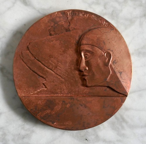 Medaille bronze signee - bronze,