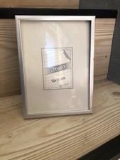 Ancien Cadre Photo 13 Par 18 Cm Contour Gris