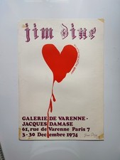 Jim Dine Affiche Exposition
