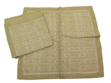 LOT HERMES 4 SERVIETTES DE