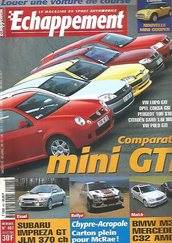 Echappement 407 lupo gti - n°407,