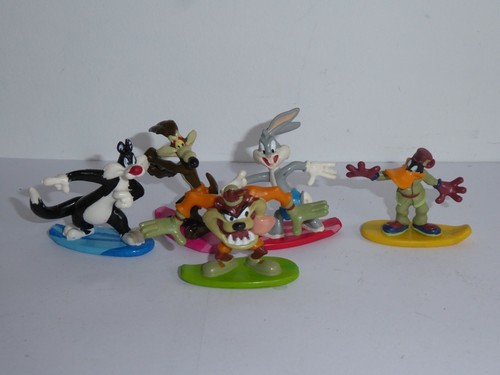 Lot 5 figurines looney - figurines,