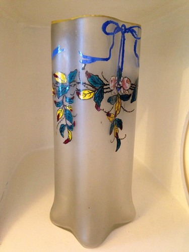 Beau vase ancien verre - ancien,