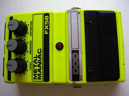 Vintage dod fx58 metal maniac - vintage,