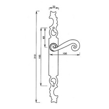 Ensemble sur plaque AQUITAINE