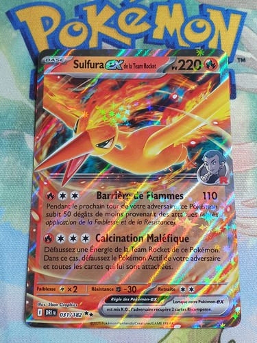Carte pokemon sulfura - pokemon, la
