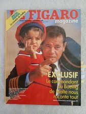 LE FIGARO MAGAZINE 7/12/1985 HANI GALAL HAMMER HEYSEL CALVI COMETE DE HALLEY 2CV