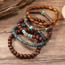 Lot 5 Bracelets Homme Pierre
