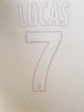 Flocage Officiel PSG Lucas 7