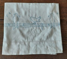 Drap de berceau vintage coton