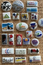 Lot De 25 Pins Pin’s Porcelaine Thosca Limoges Et Autres Divers Vtg Dont Rares