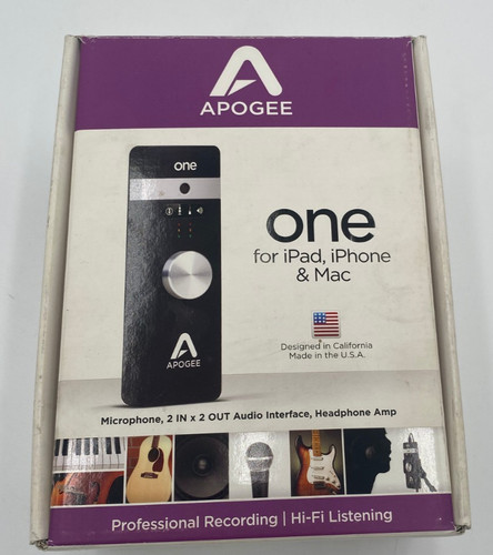 Apogee one for ipad iphone - ipad,,