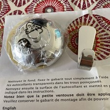 Crochet Ventouse Argenté Neuf 