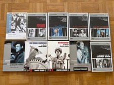 Lot  DVD  :  Charlie Chaplin / Orson Welles / Alfred Hitchcock