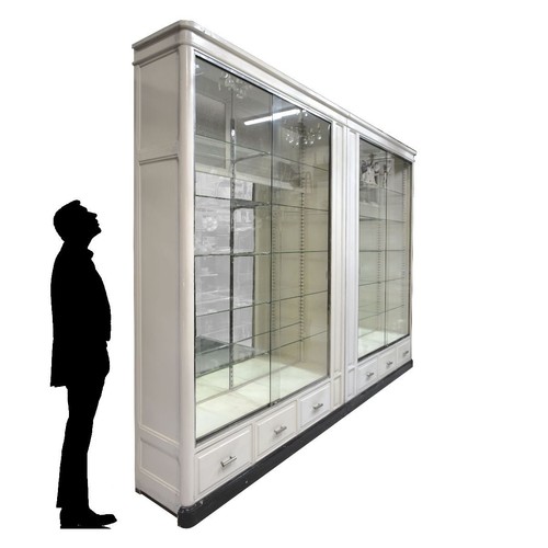 Vitrines magasin laquées - vitrines, de
