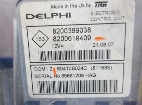 Kit demarrage renault - de, clio