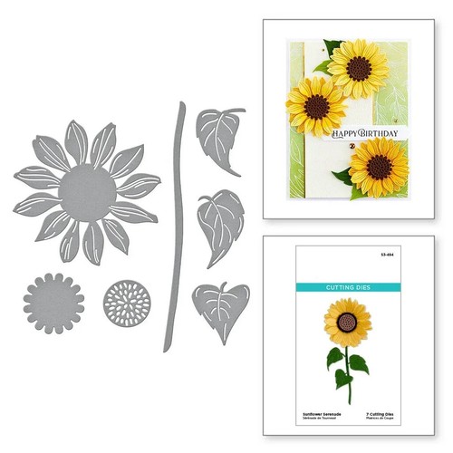 Sunflower metal cutting dies - sunflower,