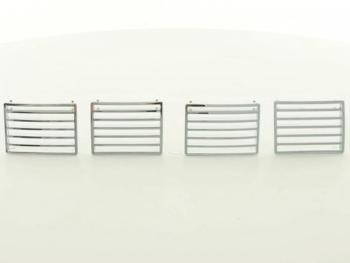 Grille aerateur chrome - grille,