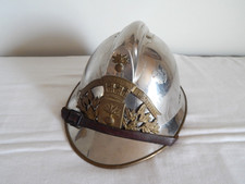 ANCIEN CASQUE SAPEUR-POMPIER de l'Essonne