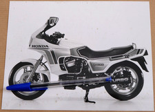 HONDA CX 500 TURBO Motorbike Moto Photo Foto Presse Originale *Brochure Prospekt