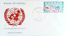 1985  Anniversary of the United Nations WALLIS ET FUTUNA FDC COVER 1er JOUR C138