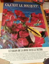 AFFICHE METRO RATP LE SALON DE