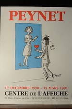PEYNET LES AMOUREUX AFFICHE