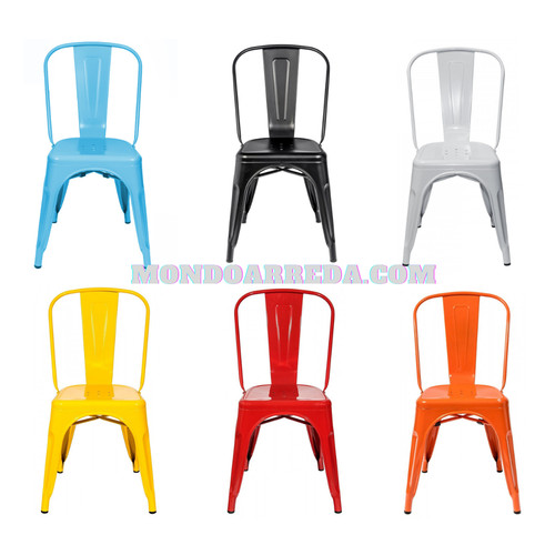 Set chaises métal style - set,