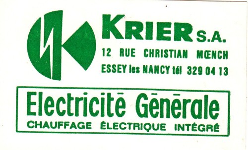 Autocollant electricite - autocollant,