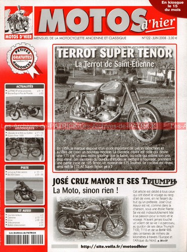 Motos hier 122 terrot - motos,