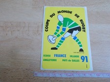 Autocollant COUPE DU MONDE DE