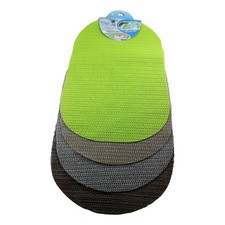 Lot de 4X Set de Table ou Bureau en Mousse PVC Lavable 43x28cm Antidérapant