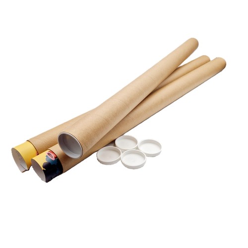 Tubes carton brun - carton, pour