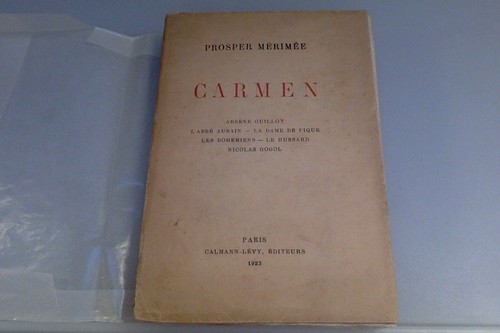 Prosper merimee carmen - merimee,