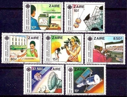 Zaïre 1984 communications - 1984,