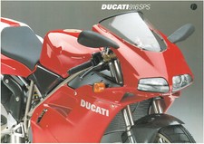 Prospectus DUCATI 916 SPS Brochure Catalogue Prospekt FRANCAIS +5 autres langues