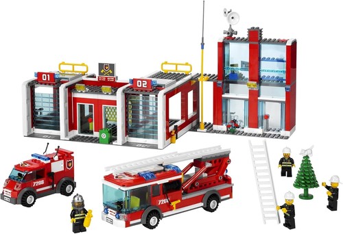 Lego city 7208 - city, des