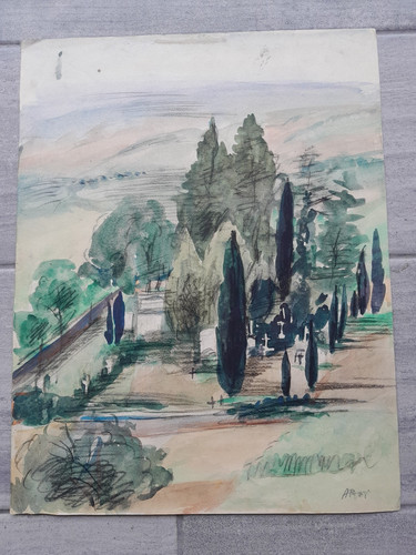 Peinture ancienne - peinture,