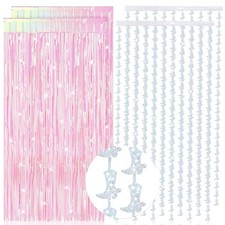 4 PCS Candy Pink Cowgirl Party
