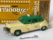 BROOKLIN BRK 89b 1949 CHECKER NEW YORK TAXI CAB NATIONAL TRANSPORTATION 1/43