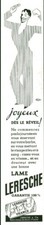  Publicité ancienne lame de rasoir Leresche 1937 issue du magazine 