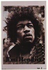 Affiche noir & blanc de Jimi