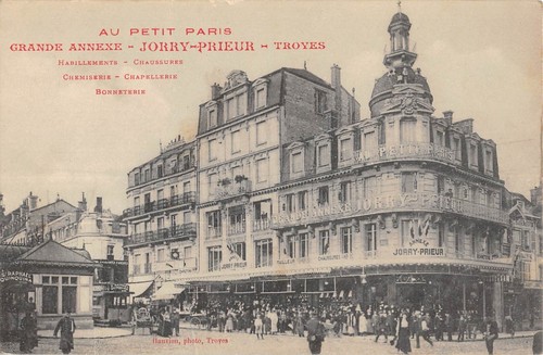 Cpa troyes au petit paris - 10,