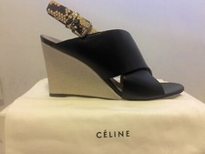 $970 CELINE Criss Cross Black