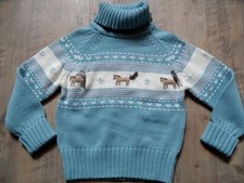GYMBOREE joli pull col roulé