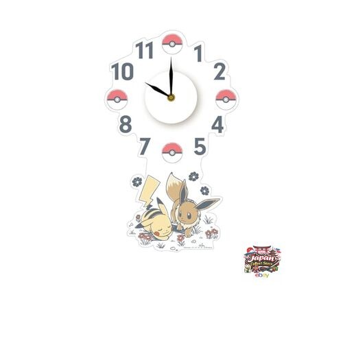 Toyo case pokemon - toyo, clock