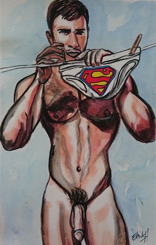 Slip superman erotic - slip,