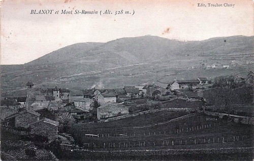 Blanot mont st romain - st,