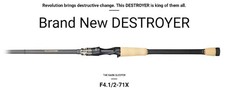 Megabass Rod Baitcast Destroyer P5 F4.1/2-71X Dark Sleeper (2922)