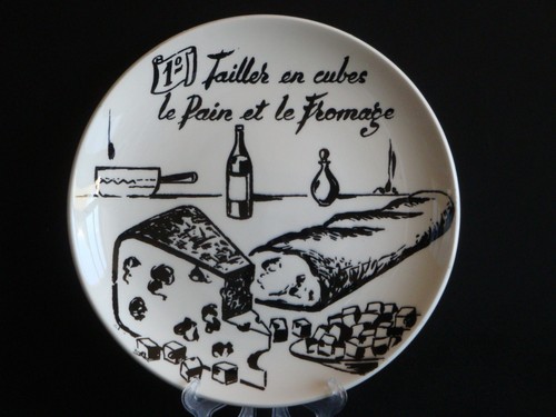 2 vintage assiettes - 2,
